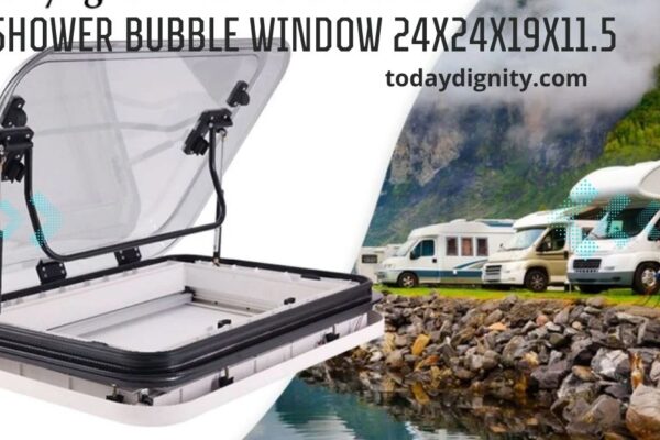 RV Shower Bubble Window 24x24x19x11.5