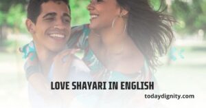 Love Shayari in English